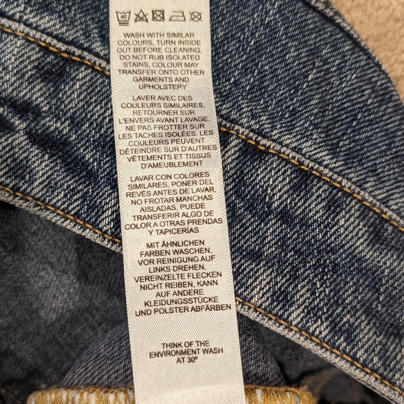 ASOS High Waisted Mom Jeans Size 30" Waist Medium Wash - Picture 6 of 10